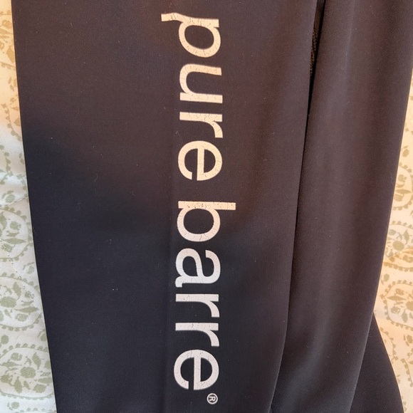 Lululemon Pure Barre Black Wunder Under Leggings - Picture 9 of 11